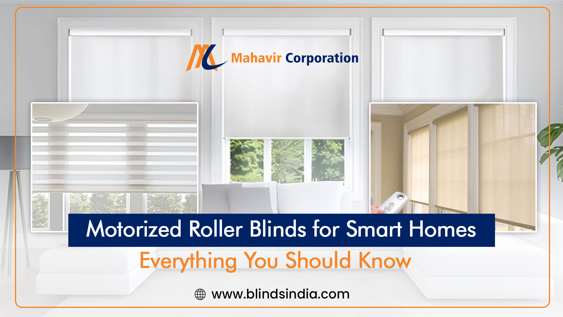 Motorized Roller Blinds 